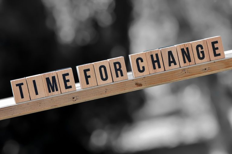 Time for change
